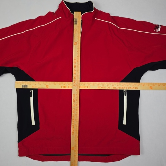 DRYJOYS FOOTJOY Mens L Golf Tour Collection Pullover Jacket S/S Windbreaker - Picture 11 of 11